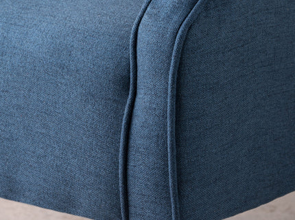 Contemporary Upholstered Club Chair With Button Tufting