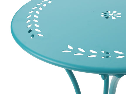 Lourdes - 3 Piece Metal Set - Teal