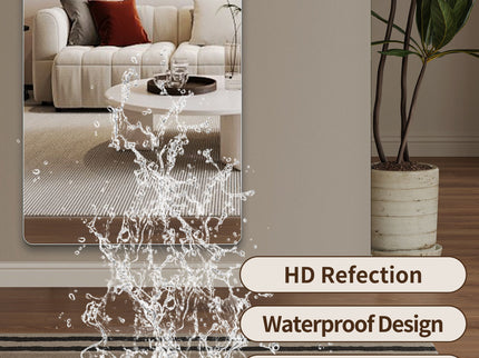 Full Body Round Corner Mirror For Living Room