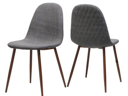 Elegant Dining Chair Set With Fabric