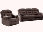 Dark Brown / 2 Pc. Sofa, Chair