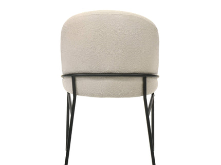 Lark - Side Chair (Set of 2) - Black / Cream