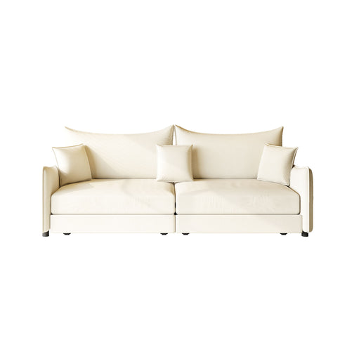 King Pull Out Sofa Bed, 3-In-1 Convertible Bed With 3 Pillows