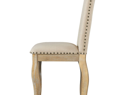 Upholstered Dining Chairs With Nailhead (Set of 2)