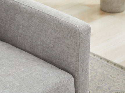 Square Upholstered Swivel Accent Chair