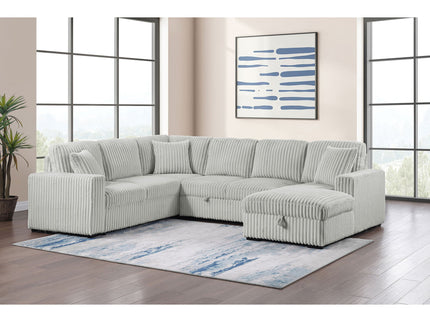 Thurston - Storage Sectional Sofa With Pop Up Bed