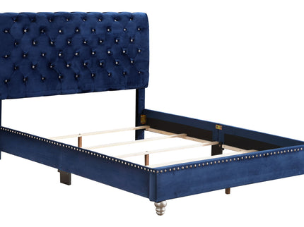 Elegant Transitional Upholstered Bed