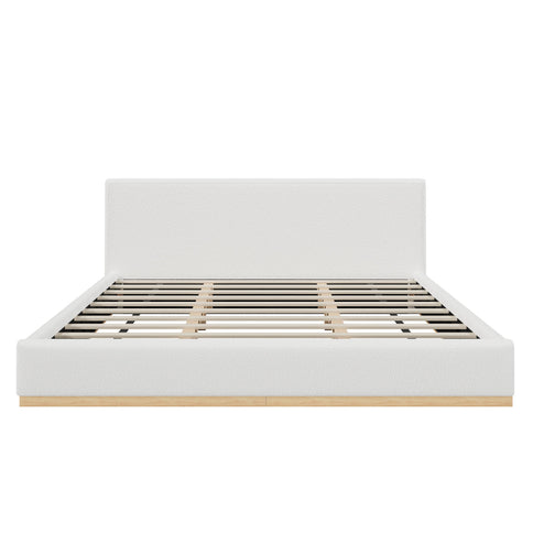 Elegant Upholstered Bed