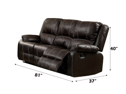 Zuriel - Synthetic Recliner Sofa