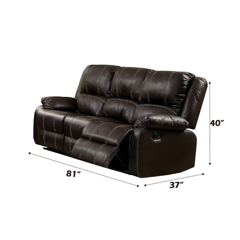 Zuriel - Synthetic Recliner Sofa