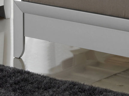 Padded Headboard Design Panel Bed