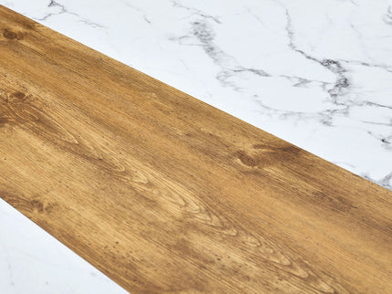 2 Tone Dining Table For Modern Minimalist And Industrial Styles
