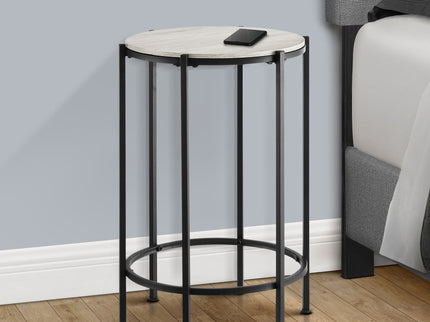 Contemporary Round Accent Table For Living Room