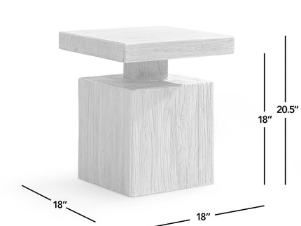 Calder - Square Side Table - Natural