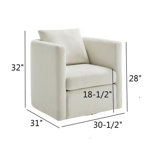 Sutton - Swivel Barrel Chair
