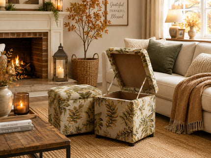 Jacob - Stylish Storage Cube Ottoman