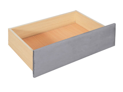 Upholstered Daybed With Cloud-Shaped Backrest, Trundle & 2 Drawers And USB Ports