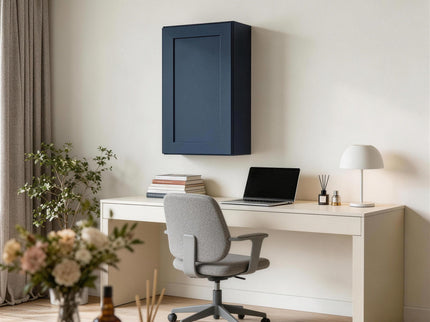 Shaker Wall Cabinet With 2 Adjustable Shelves