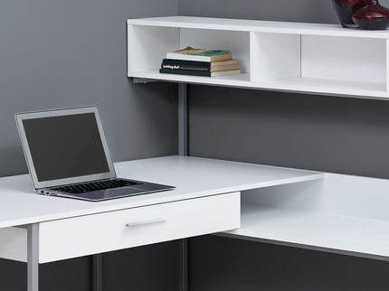 Computer Desk, Home Office, Corner, Storage Drawers, L Shape, Laptop, Contemporary & Modern