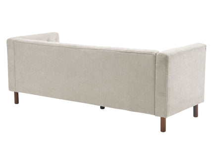 Upholstered Sofa Modern 3 Seater Sofa Couch With Tufted Design For Living Room