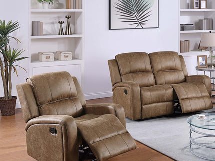 Modern Living Room Set With Square Armrest, Cushion Backrest