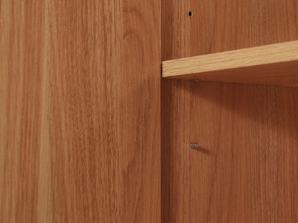 Bathroom Vanity With Sink, Minimalist Design, 45 Degrees Free Handle Doors - Antique Natural