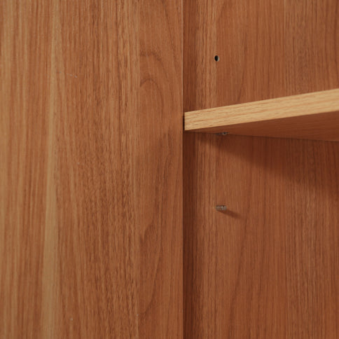 Bathroom Vanity With Sink, Minimalist Design, 45 Degrees Free Handle Doors - Antique Natural