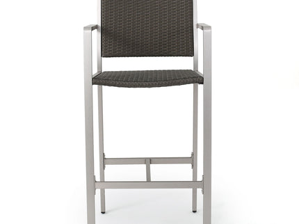 Outdoor Rust Proof Aluminum Barstools (Set of 2)