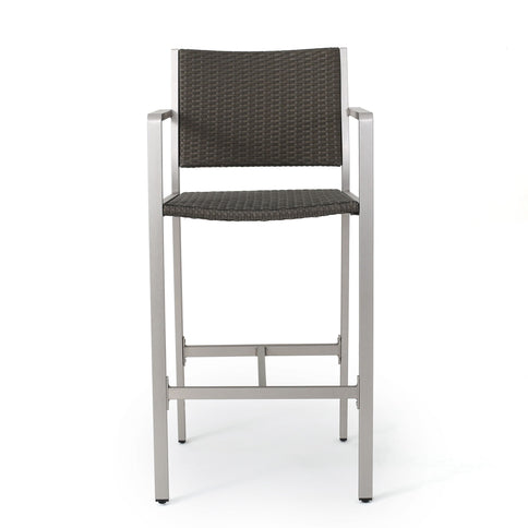 Outdoor Rust Proof Aluminum Barstools (Set of 2)