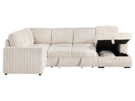 Thurston - Storage Sectional Sofa With Pop Up Bed