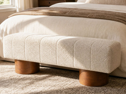 Modern Upholstered Dining Bench