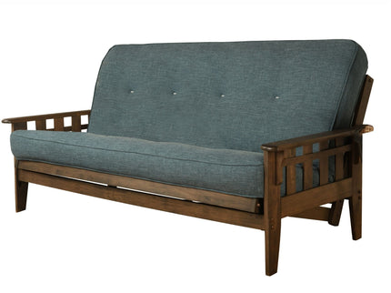 Montana - Full Size Futon Frame - Aqua
