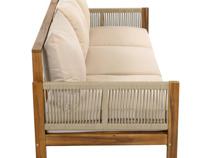 Outdoor 3 Seat Patio Sunbed