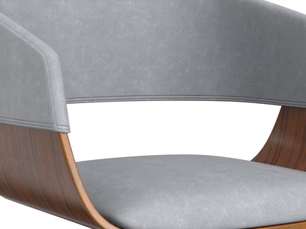 Lowell - Adjustable Swivel Bar Stool - Stone Gray