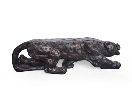 Leopard Lightweight Concrete Bench - Copper