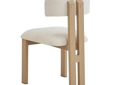 7 Piece Dining Set With Upholstered Armless Chairs And Table