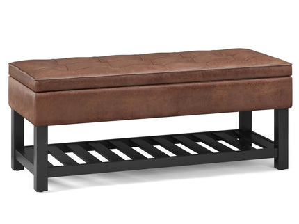 Cosmopolitan - Storage Ottoman Bench With Open Bottom