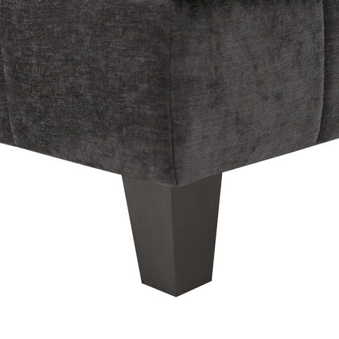 U-Shaped Sectional Sofa 103.5" Fabric Couch With Dual Chaise Lounges, Storage Pockets, Armrest Pillows