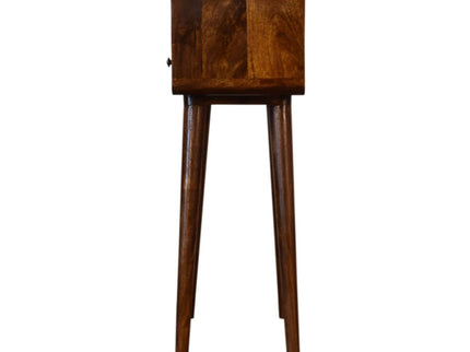 Mini Console Table - Chestnut