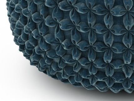 Renee - Handcrafted Round Pouf