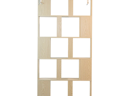 Modern 5 Tier Open Storage Bookcase