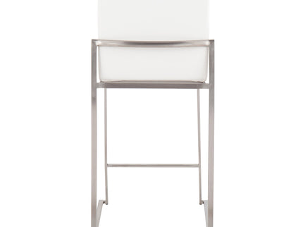 Fuji - Contemporary High Back Counter Stool, Functional Design