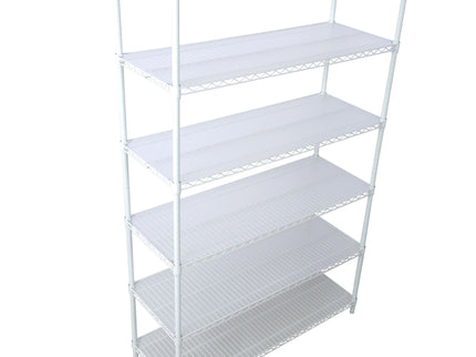 6 Tier 6000Lbs Capacity Nsf Metal Shelf Wire Shelving Unit, Heavy Duty Adjustable Storage Rack With Wheels & Shelf Liners For Commercial Grade Utility Steel Storage Rack