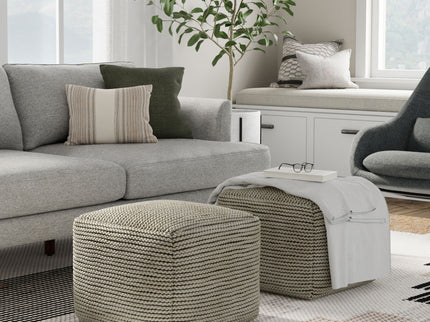 Eastmont - Outdoor / Indoor Pouf - Cream