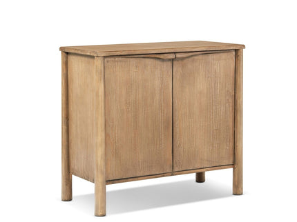 Nolan - 2 Door Accent Cabinet - Antique Brown