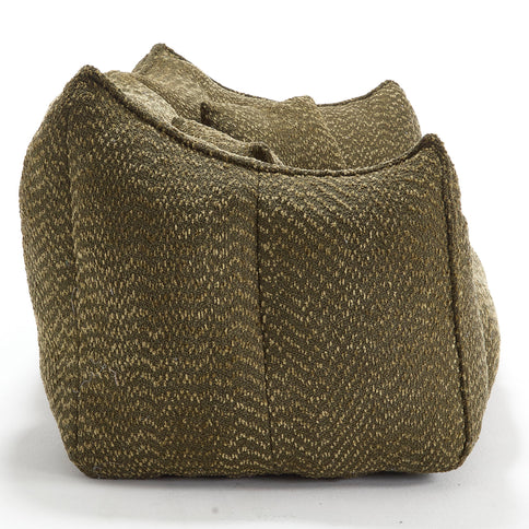 Comfortable Dual Beanbag Chair With High Resilience Foam Core For 2 People