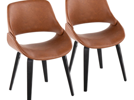 Fabrico - Mid Century Modern Comfortable Design Dining Chair (Set of 2)