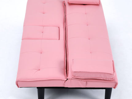 Sofa Bed With Foldable Design And Cup Holder