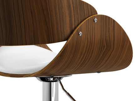 Amery - Mid Century Modern Adjustable Swivel Bar Stool