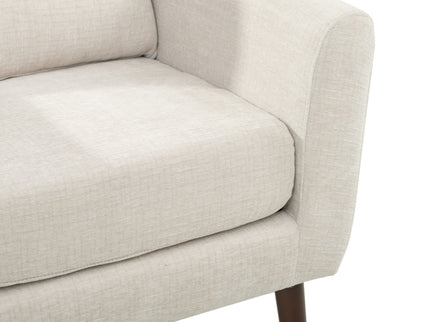 Modern Accent Chair Upholstered Foam Filled Living Room Chairs Comfy Reading Chair Mid-Century Modern Chair With Fabric Lounge Arm Chairs Armchair For Living Room Bedroom